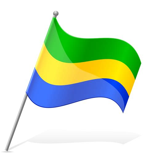 flag of Gabon vector illustration 515220 Vector Art at Vecteezy