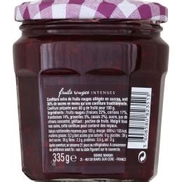 Confiture Fruits Rouges Intenses Bonne Maman