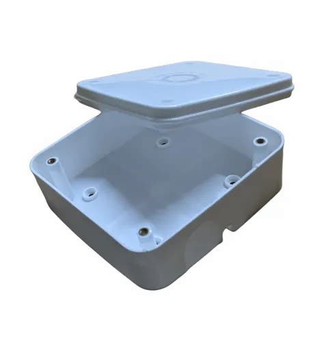 Square Poly Carbonate Bectro 5 X 5 CCTV Junction Box With Brass