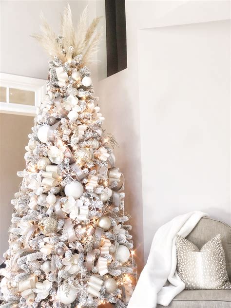 Neutral Christmas Tree And Decor Boho Christmas Decor Christmas Tree