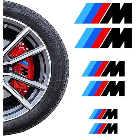 Bmw M Emblem Schwarz Glanz Kotfl Gel Logo Seite M Paket X Cm