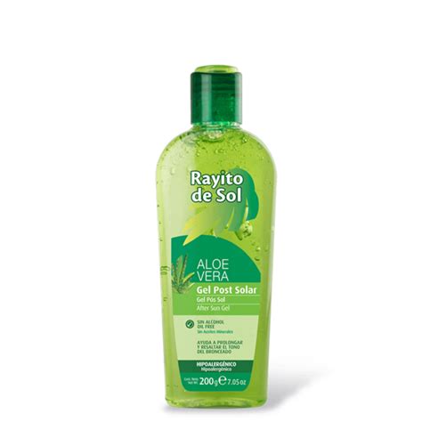 RAYITO DE SOL GEL POST SOLAR ALOE VERA 200 G