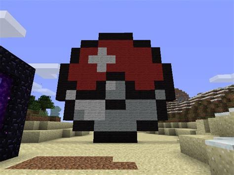 Minecraft Pokeball pixelart by scorpionmk2008 on DeviantArt