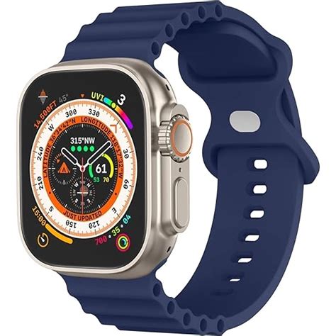 Mugust Apple Watch Ultra 2 Nesil Yumuşak Kayış 49mm 89457