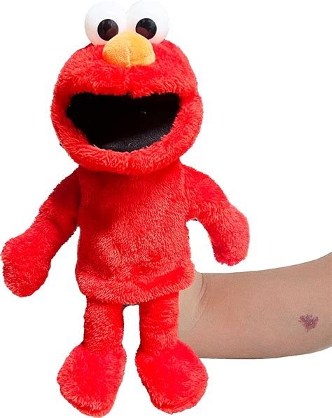 Altay Sésamo Street Elmo Marioneta De Mano De Calidad Perfecta