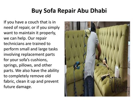 Ppt Buy Sofa Upholstery Abu Dhabi Powerpoint Presentation Free