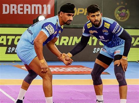 Pro Kabaddi Bengal Warriors Vs Haryana Steelers Player Battles