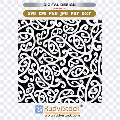 Polynesian Tribal Seamless Background Rudvistock