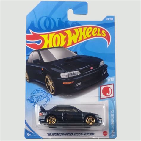 Xe mô hình Hot Wheels Subaru Impreza B Sti Version Lazada vn