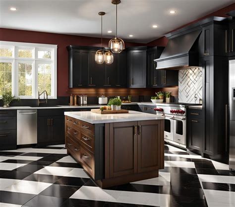 Style Your Kitchen With Black White Buffalo Plaid Hd Constructionco