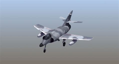 Super Etendard 3d Model 149 Max 3dm 3ds Dwg Fbx Flt Ma Obj