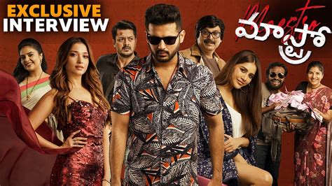 Maestro Movie Team Exclusive Interview Nithiin Tamanna Nabha