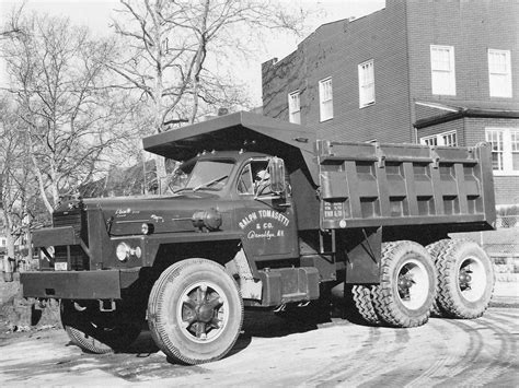 Pin By Dominick Crispino On Dump Trucks And Trailer S Etc Vintage Trucks Mack Trucks Dump