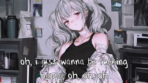 Nightcore Happy ★彡julia Michaels Lyrics Youtube