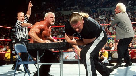 Scott Steiner Vs Triple H Arm Wrestling Contest Raw Dec 23 2002