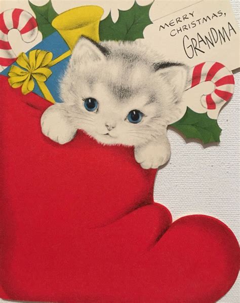 Pin by M Katherine Davis on Christmas Cats | Cat christmas cards ...