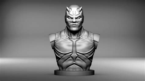 Daredevil Bust 3d Print Model Cgtrader