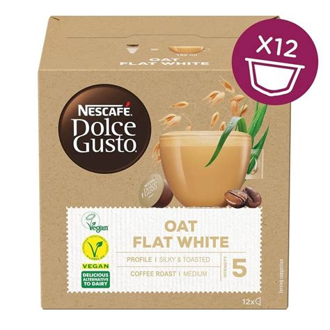 Plant Based Flat White Oat NESCAFÉ Dolce Gusto