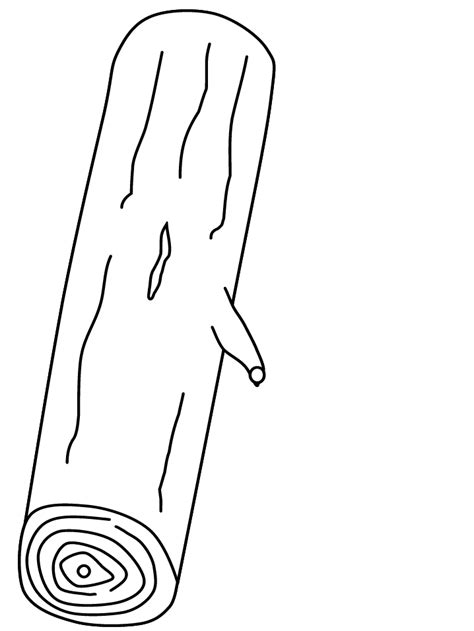 Wood Log Coloring Page & coloring book. 9000+ coloring pages.