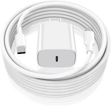 Ipad Pro Charger[apple Mfi Certified] 20w Usb C Fast Charger With 6 6ft Usb C To C