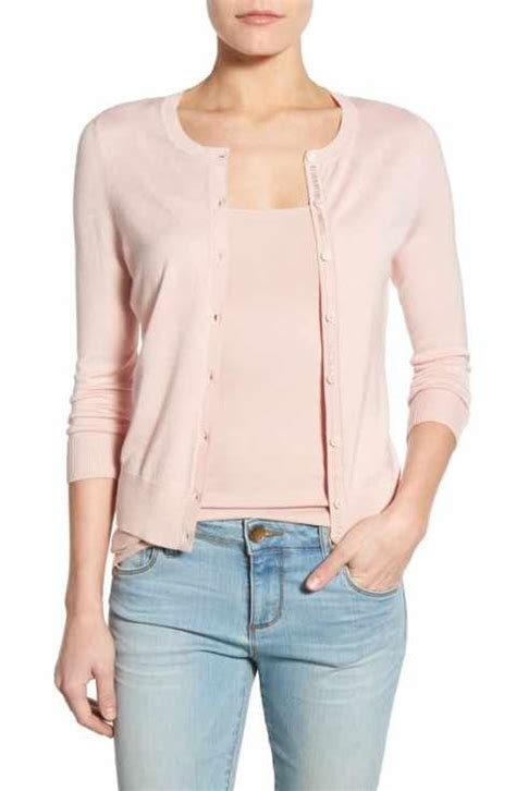 Halogen Three Quarter Sleeve Cardigan Regular Petite Three