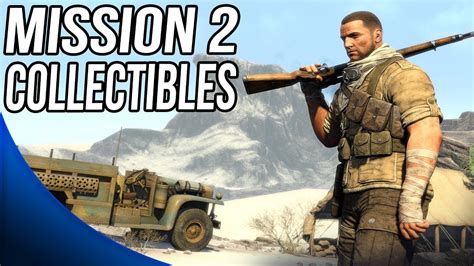 Sniper Elite 3 Mission 2 Gaberoun All Collectibles Locations Youtube