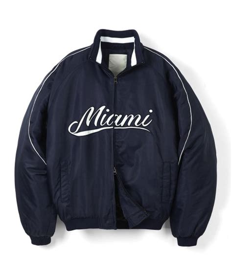 Musinsa Secondmono Way Miami Baseball Twill Jumper Navy Sejp Navy