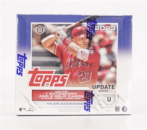 Topps Update Series Baseball Hobby Jumbo Box Da Card World