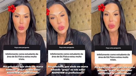 Vídeo Gracyanne Barbosa revela que Gilson de Oliveira nunca foi seu