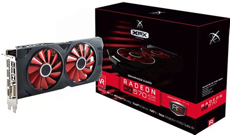 Customer Reviews Xfx Amd Radeon Rx 570 Rs Black Edition 8gb Gddr5 Pci Express 3 0 Graphics Card