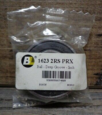 BL TRITAN 1623 2RS PRX Radial Ball Bearing PS 0 625In Bore Dia EBay