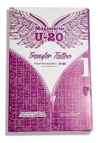 Papel Hectográfico Stencil U 20 100 Folhas Para Tattoo Parcelamento