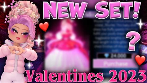 New Royale High Valentines Set New Set Collection Royale High