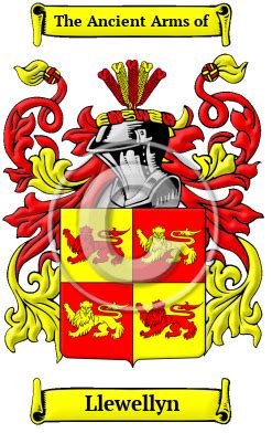 Llewellyn Name Meaning, Family History, Family Crest & Coats of Arms