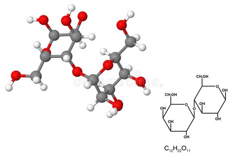 Lactose Molecule Royalty Free Stock Image Image 22191246