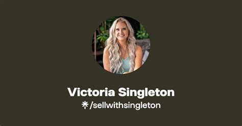 Victoria Singleton Instagram Facebook Tiktok Linktree