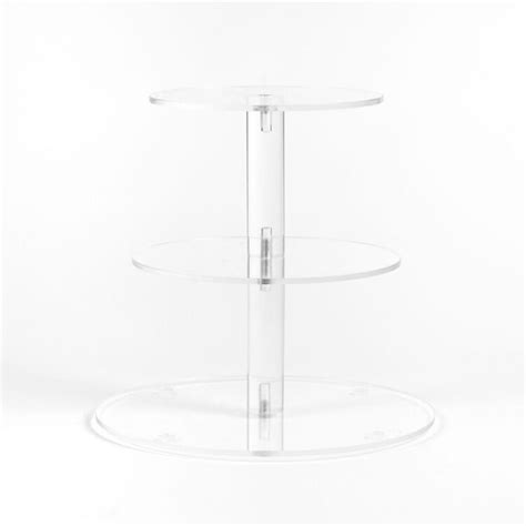 Loyal Acrylic 3 Tier Cake Stand Clear