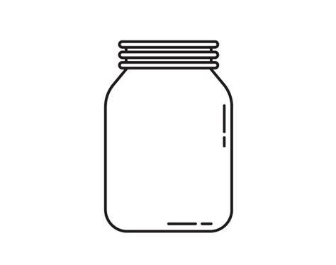 Jar Svg Mason Jar Svg Mason Jar Png Jar Cut File Jar Clipart Mason