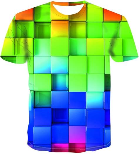 3D Playeras De Hombre Ropa De Verano Camisetas De Manga Corta Camiseta