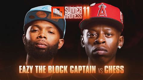 EAZY THE BLOCK CAPTAIN VS CHESS - Ultimate Rap League