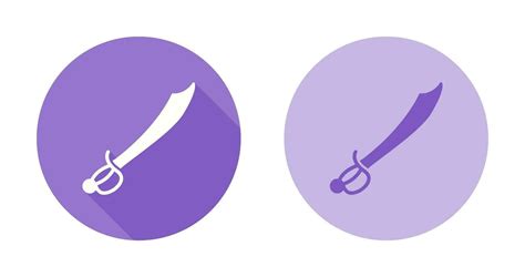 Pirate Sword Vector Icon 27369851 Vector Art At Vecteezy