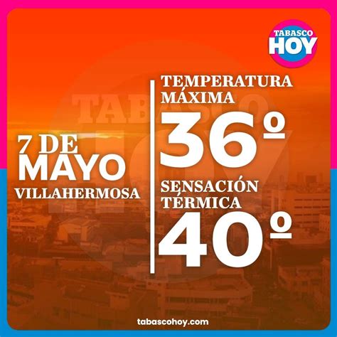 Tabasco Hoy On Twitter Climath Prot Gete Del Sol Este Domingo La