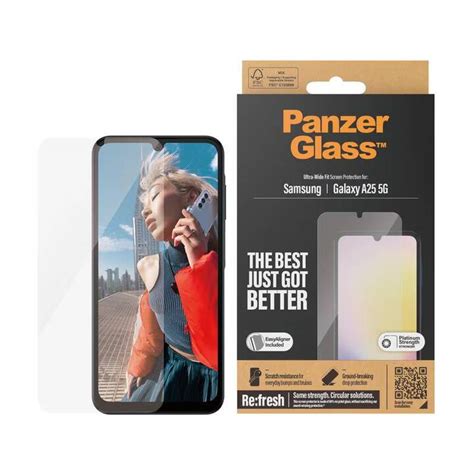 Panzerglass Verre De Protection D Cran Ultra Wide Fit Galaxy A G