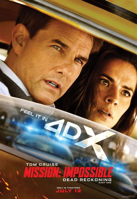 4dx Poster Art For Mission Impossible Dead Reckoning Part One Rmissionimpossible