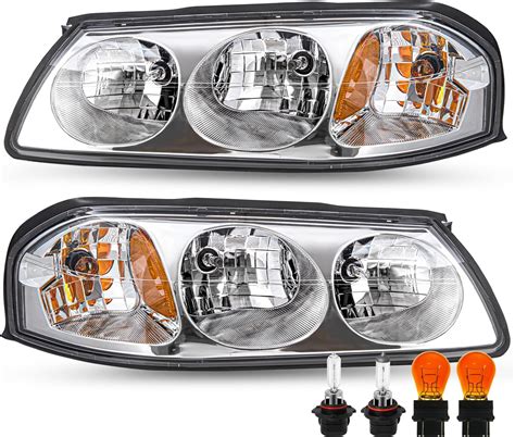 Amazon JSBOYAT Headlight Assembly All Bulbs Included For 2000 2005