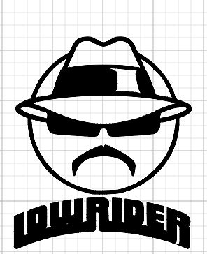 Lowrider Stickers New Logo | eBay