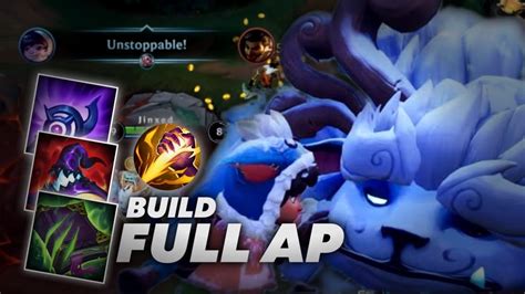 WILD RIFT NUNU WILLUMP BUILD FULL AP IN JUNGLE BEST GAMEPLAY S10