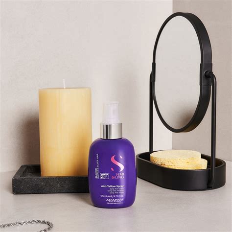 Alfaparf Milano Semi Di Lino Blonde Spray Antigiallo Per Capelli Biondi E Con M Ches Notino It