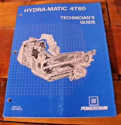 July Gm General Motors Hydra Matic T Technicians Guide Ebay