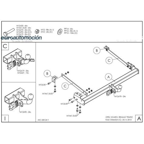 Enganche De Remolque Extra Ble Horizontal Galvanizado Para Renault